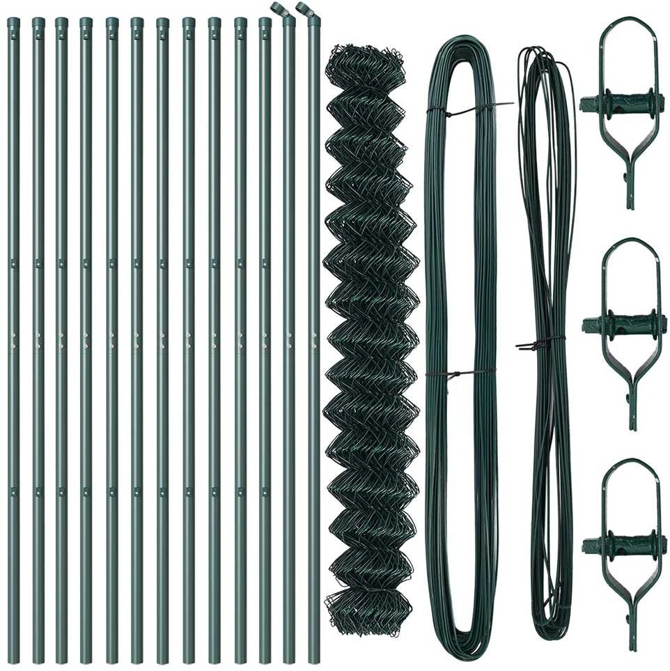 Grandinės tvoros tvirtinimas 1,5 x 25 m PVC dengtas plienas