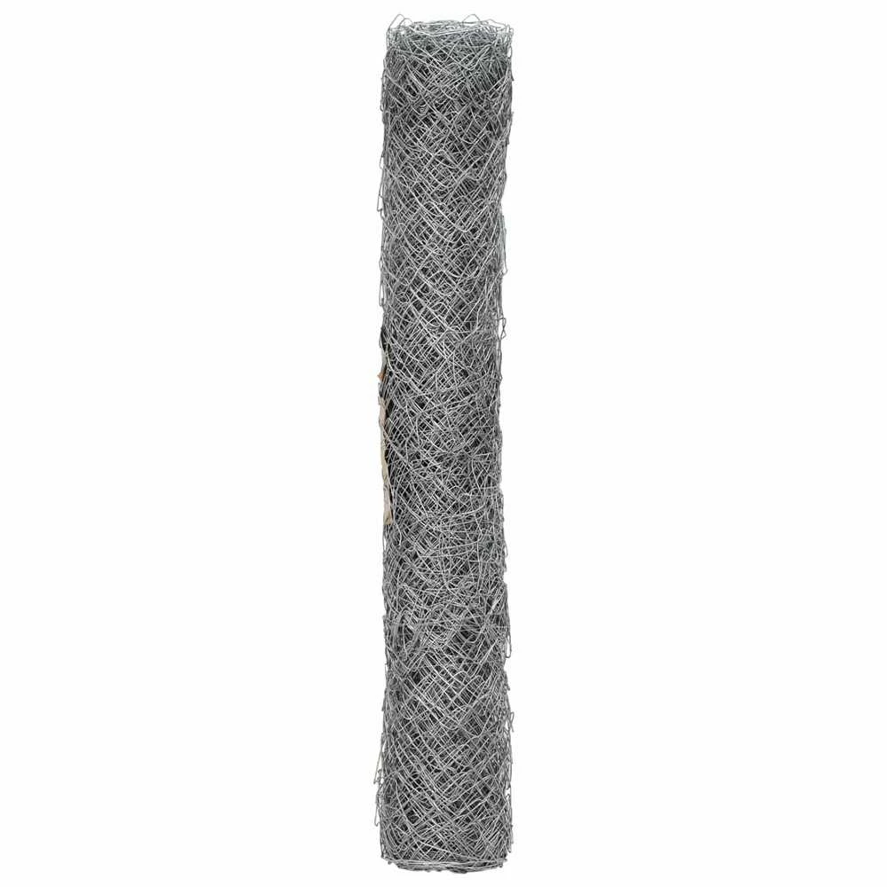 Grandinės ryšio tvora 2 x 20 m Stiklas Galvanizuotas