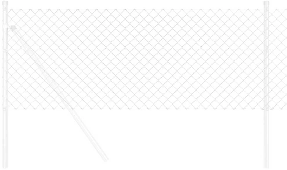 Grandinės ryšio tvora 25 x 0,4 m Galvanizuotas plienas