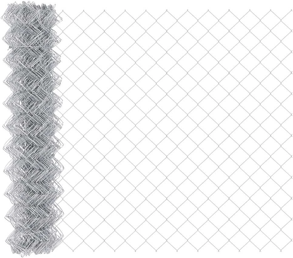 Grandinės tvoros tvirtinimas 10 x 1 m Galvanizuotas plienas