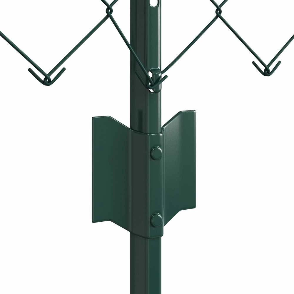 Grandininės tvoros su stulpeliu 25 x 0,6 m PVC dengtas plienas