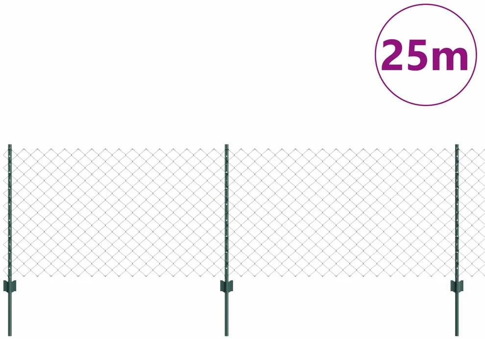 Grandininės tvoros su stulpeliu 25 x 0,8 m