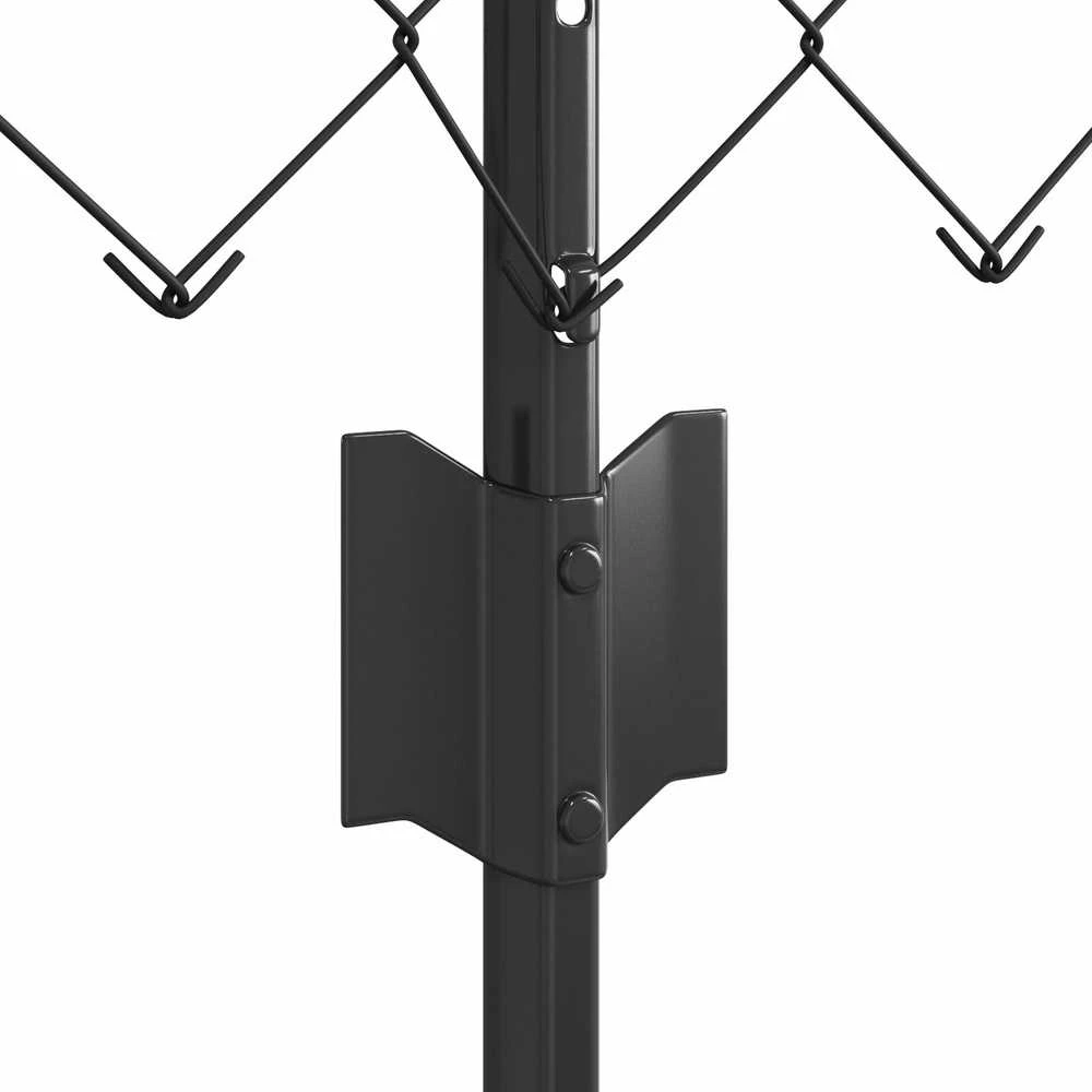 Grandininės tvoros su stulpeliu 10 x 0,4 m PVC dengtas plienas