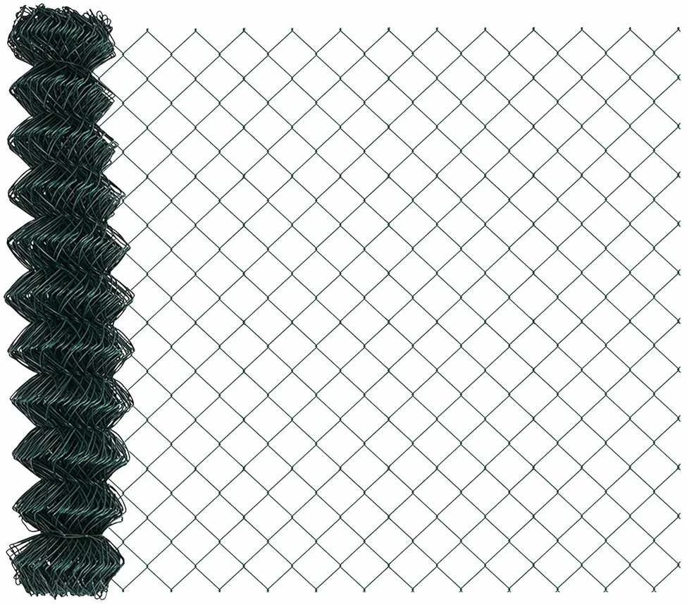 Grandininės tvoros su stulpeliu 10 x 1,4 m PVC dengtas plienas