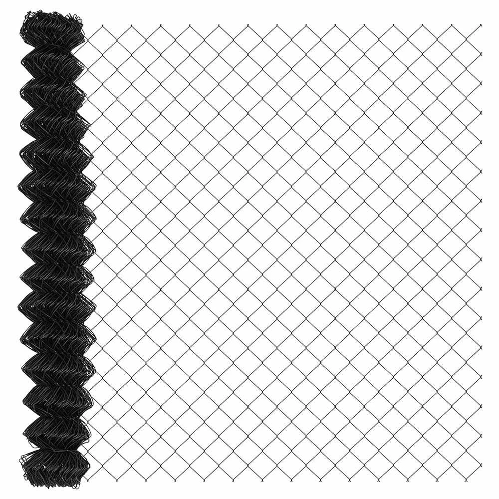Grandininės tvoros su stulpeliu 10 x 1,5 m PVC dengtas plienas