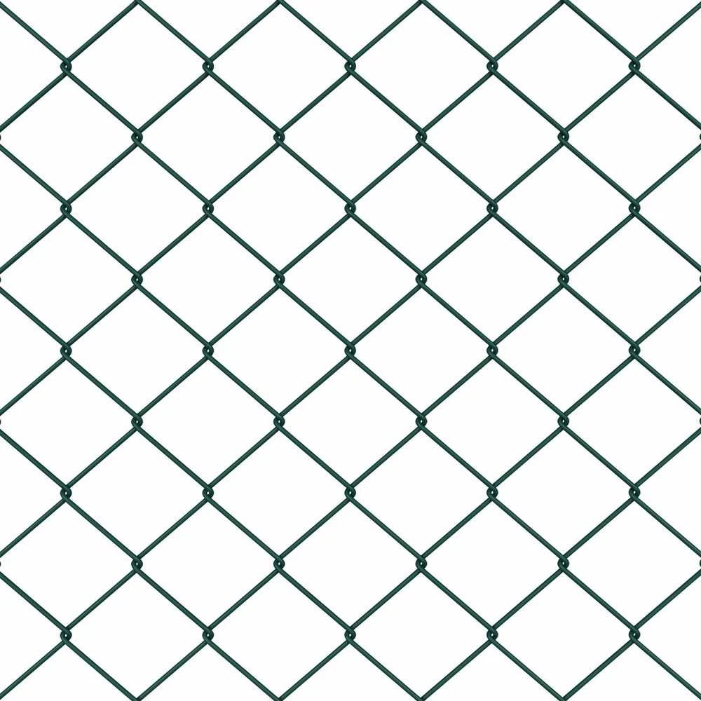 Grandininės tvoros su stulpeliu 25 x 0,6 m PVC dengtas plienas