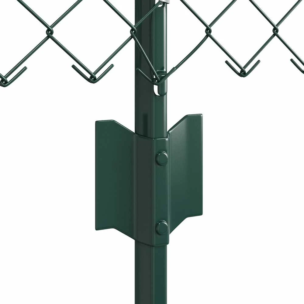 Grandininės tvoros su stulpeliu 25 x 0,6 m PVC dengtas plienas