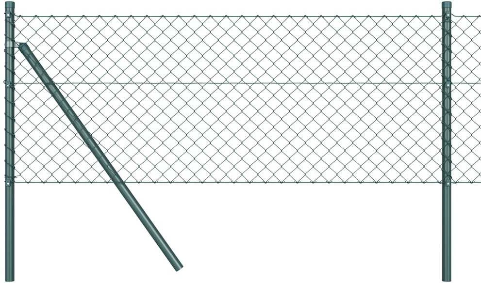 Grandinės tvoros tvirtinimas 10 x 0,8 m PVC dengtas plienas
