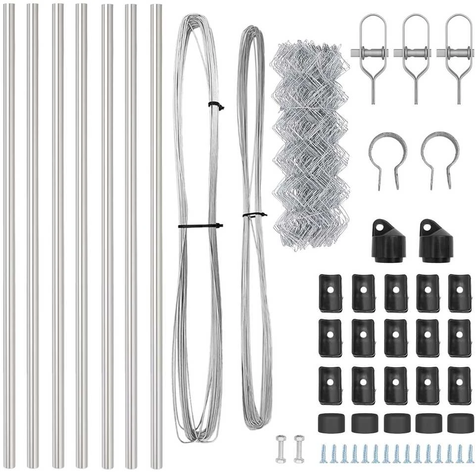 Grandinės tvoros tvirtinimas 10 x 0,4 m Galvanizuotas plienas