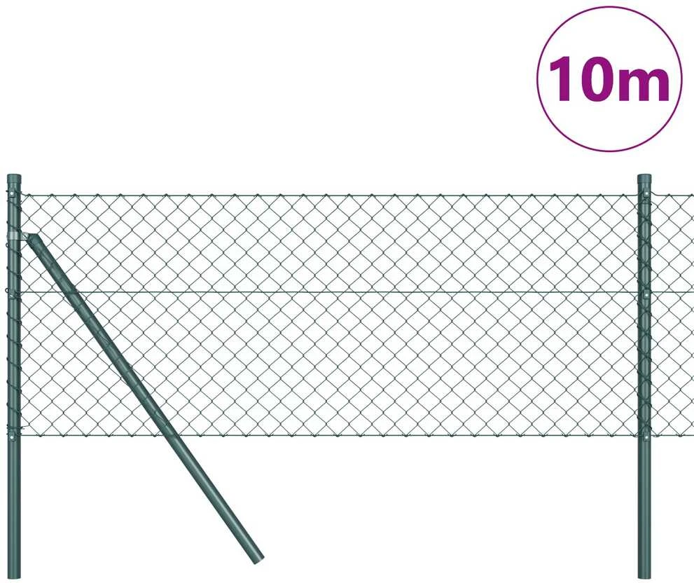 Grandinės tvoros tvirtinimas 10 x 0,6 m PVC dengtas plienas