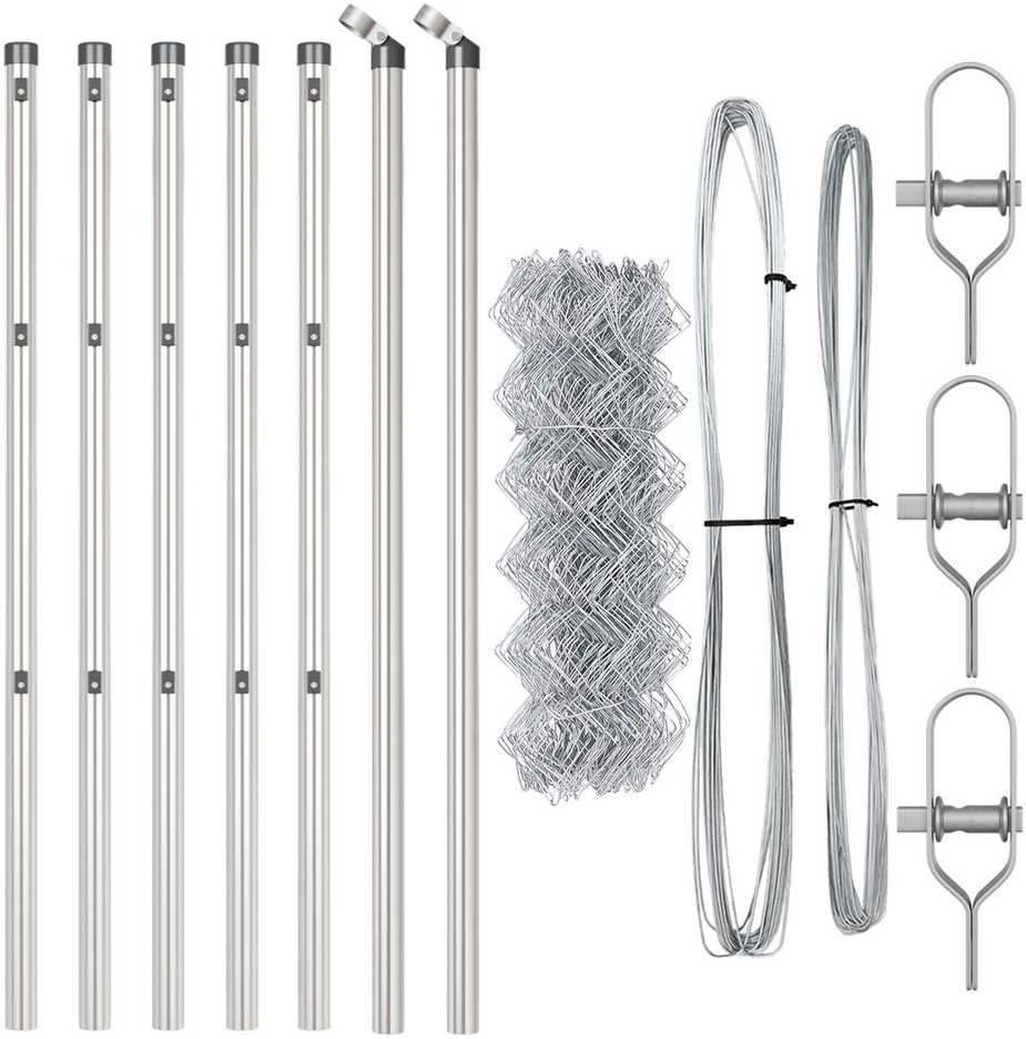 Grandinės tvoros tvirtinimas 10 x 0,8 m Galvanizuotas plienas