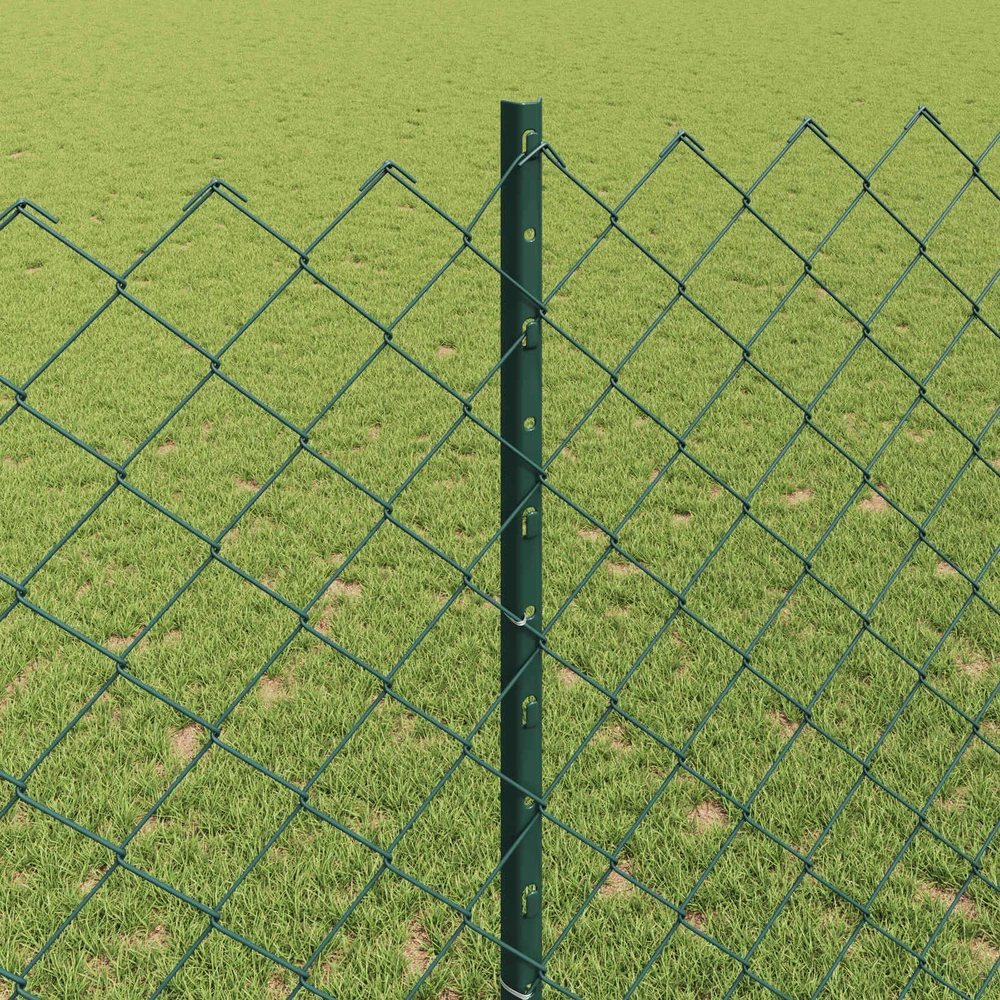 Grandininės tvoros su stulpeliu 10 x 1,4 m PVC dengtas plienas