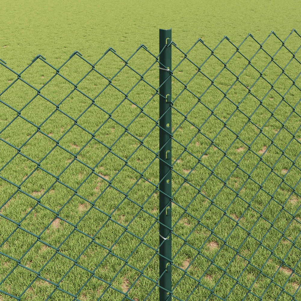 Grandininės tvoros su stulpeliu 10 x 1,4 m PVC dengtas plienas