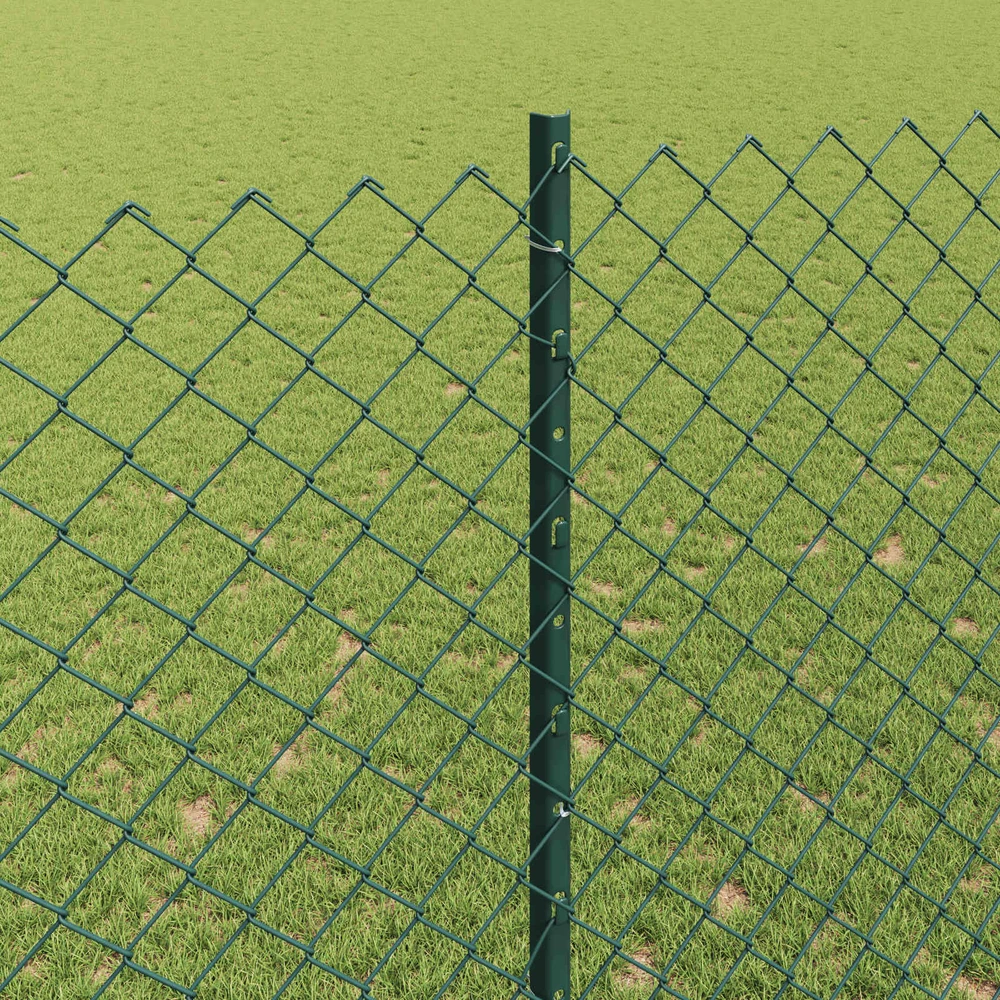 Grandininės tvoros su stulpeliu 10 x 1,5 m PVC dengtas plienas