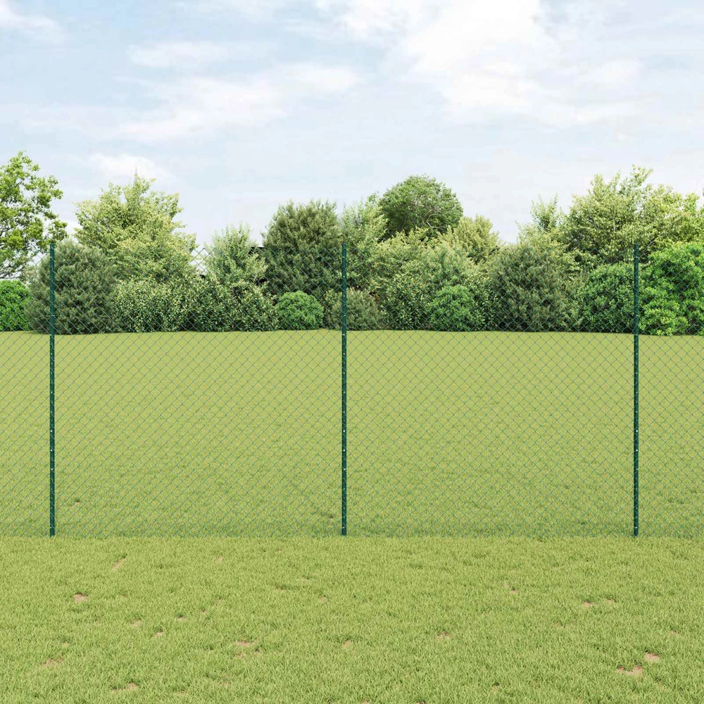 Grandininės tvoros su stulpeliu 10 x 1,6 m PVC dengtas plienas