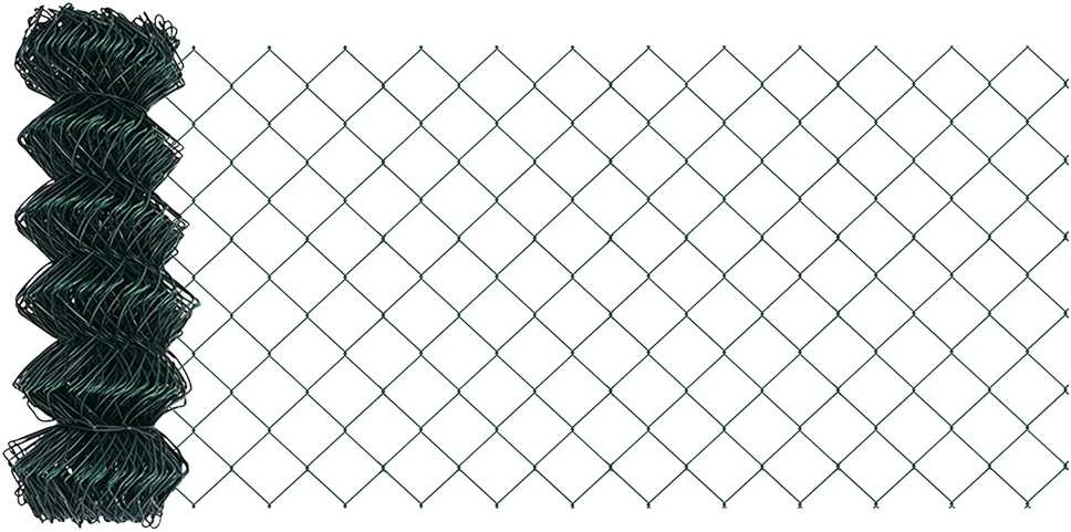 Grandininės tvoros su stulpeliu 10 x 0,4 m PVC dengtas plienas