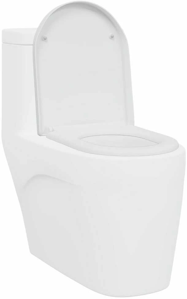 Tualeto sėdynė Balta 49 x 36 x 4 cm Duroplastas