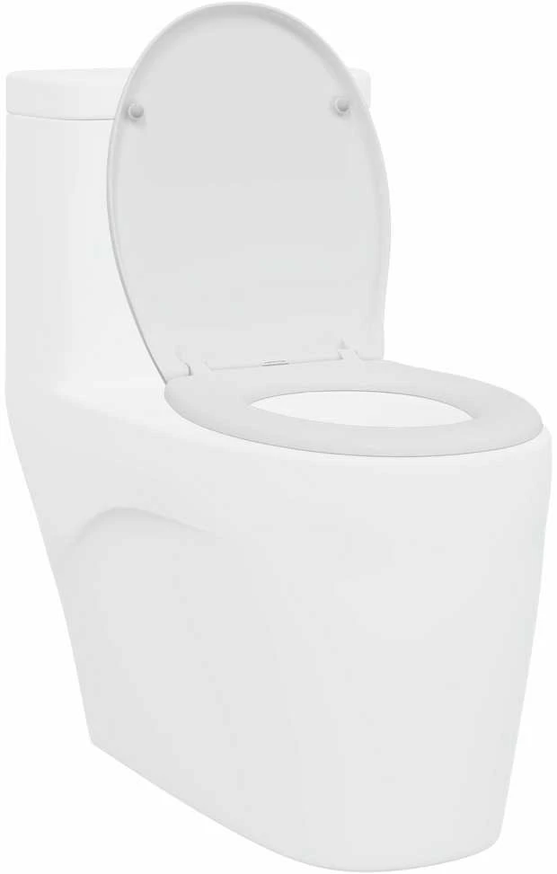 Tualeto sėdynė Balta 47 x 37 x 4 cm Duroplastas