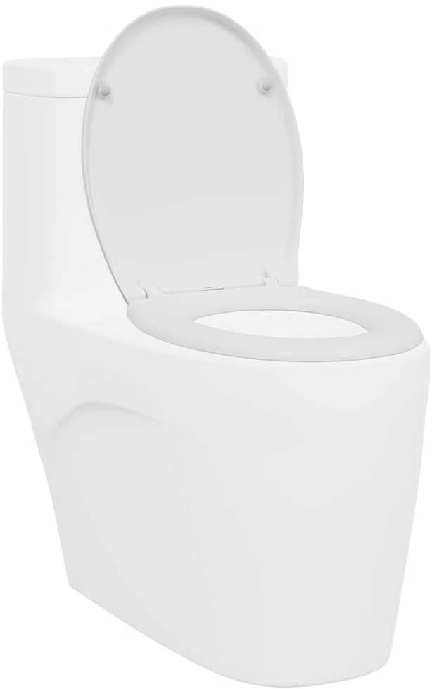 Tualeto sėdynė Balta 47 x 37 x 4 cm Duroplastas