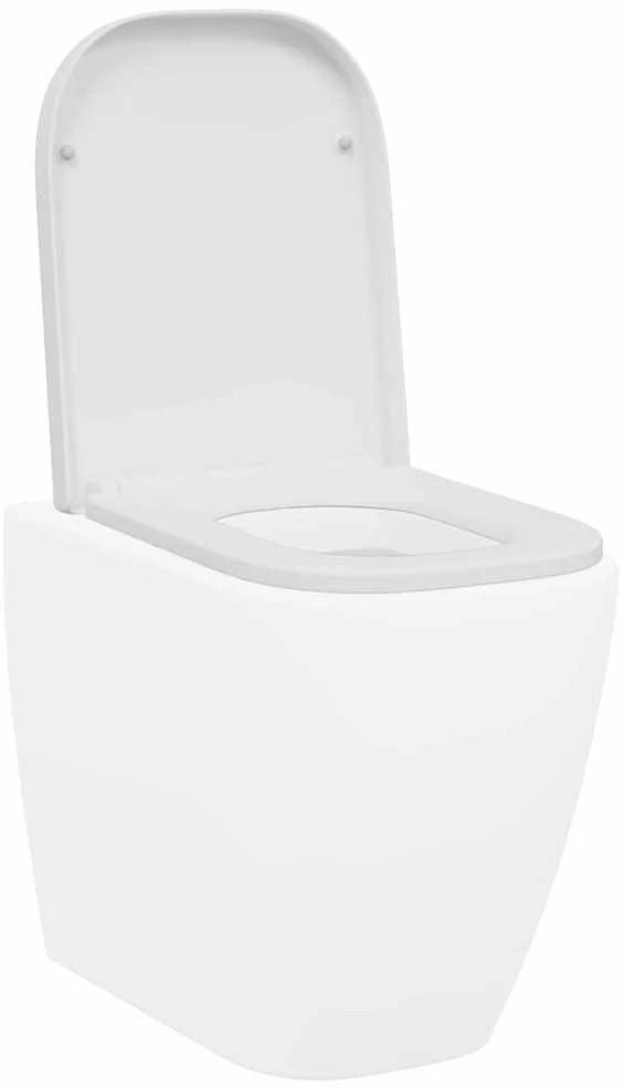 Tualeto sėdynė Balta 47,5 x 35 x 3,6 cm Duroplastas