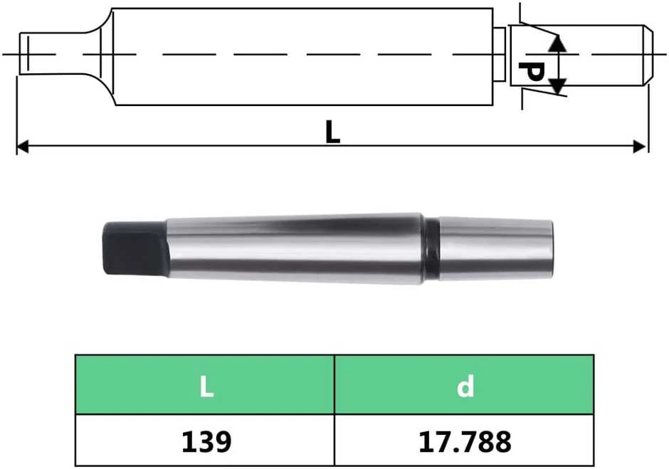 Greito atleidimo grąžto griebtuvas, MT2-B18 su 16mm suspaudimu
