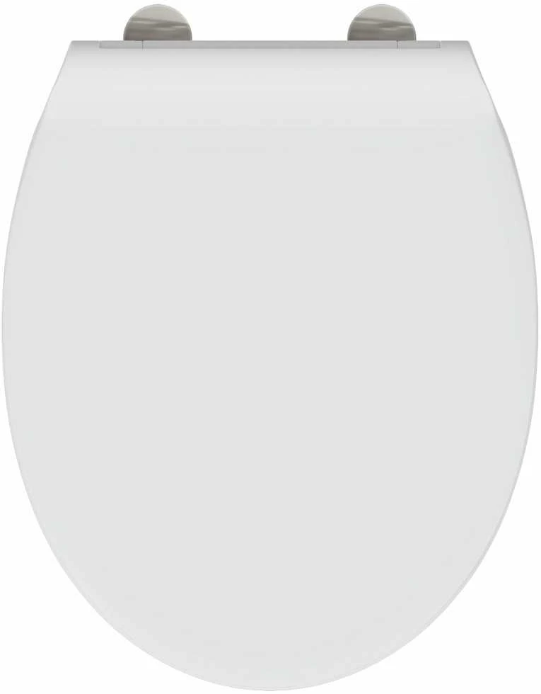 Tualeto sėdynė Balta 45,5 x 37,5 x 3,8 cm Duroplastas
