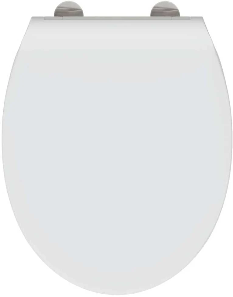 Tualeto sėdynė Balta 45,5 x 37,5 x 3,8 cm Duroplastas