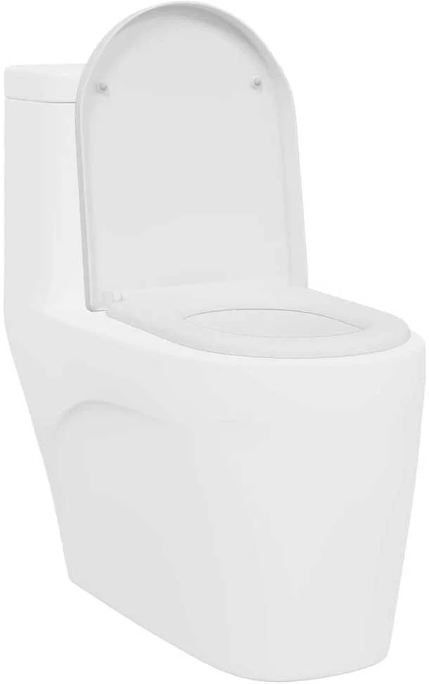 Tualeto sėdynė Balta 49 x 36 x 4 cm Duroplastas