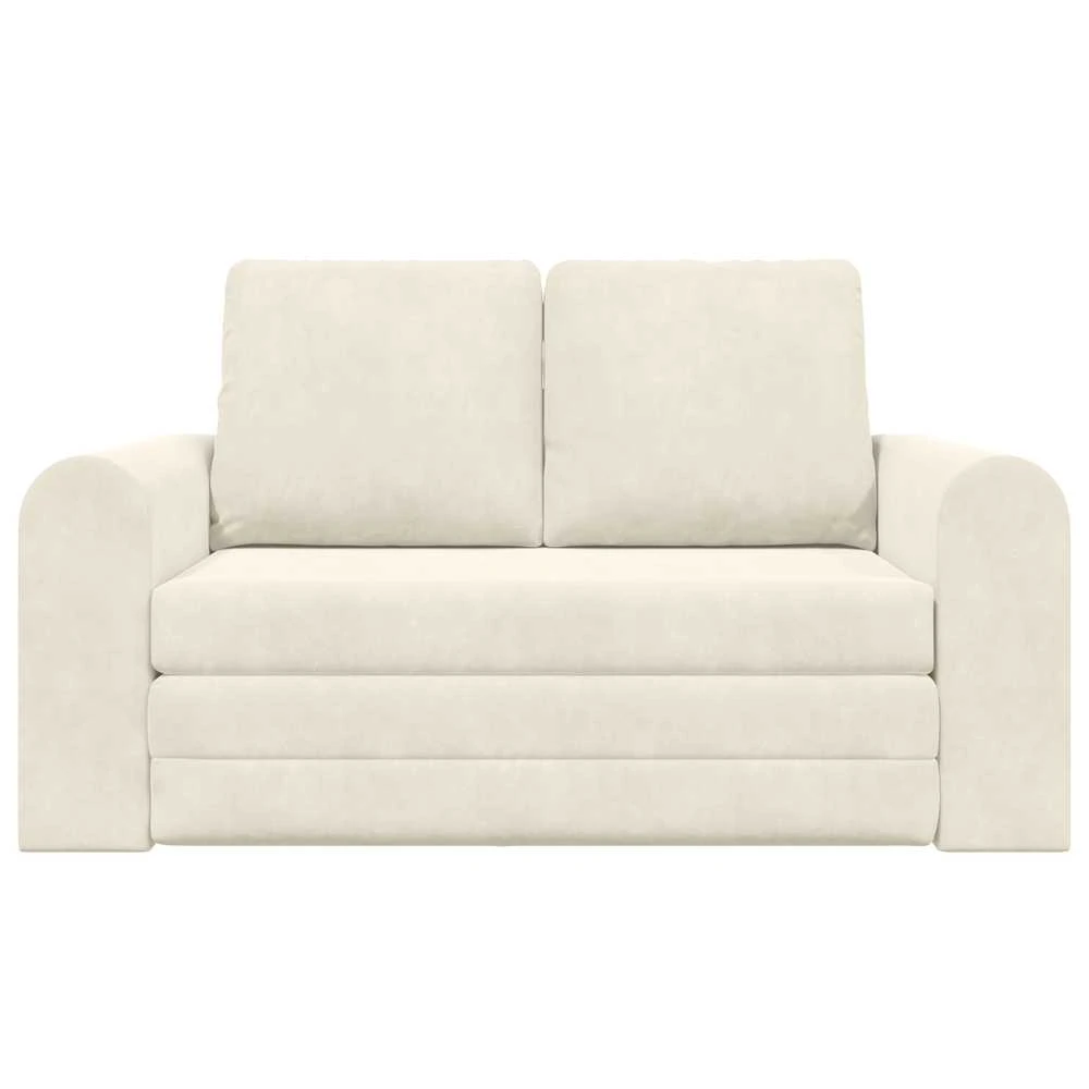 Sofa lova Kreminė 148 x 71 x 83 cm Aksomas