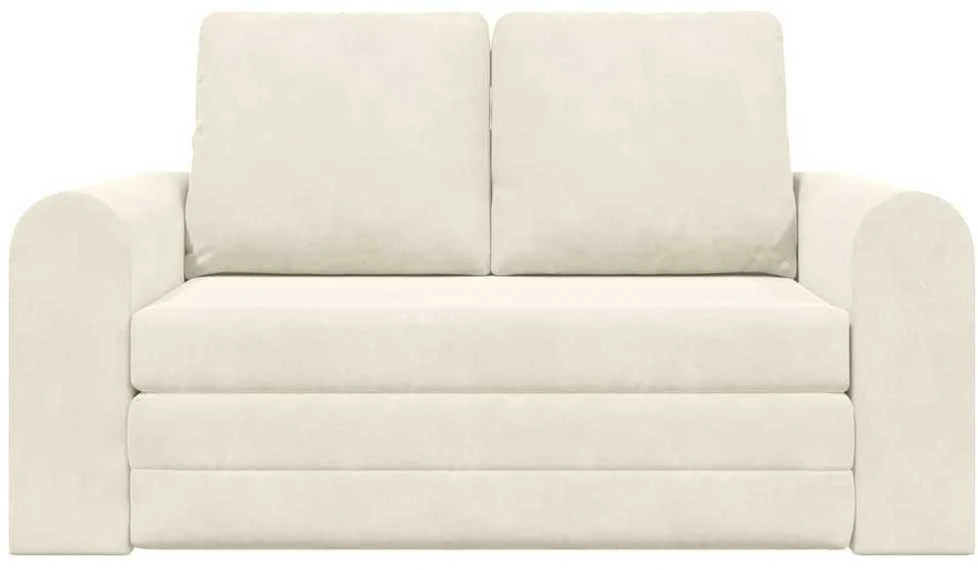 Sofa lova Kreminė 148 x 71 x 83 cm Aksomas