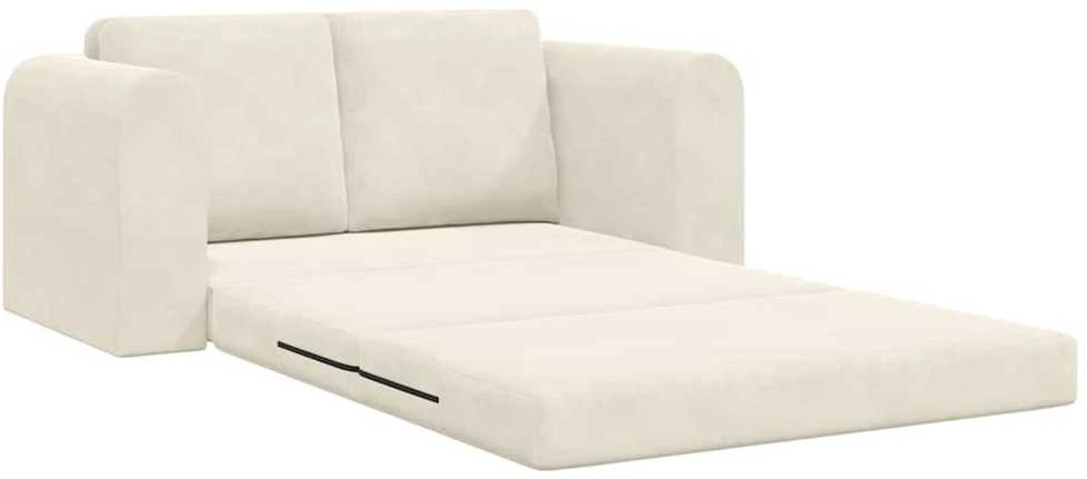 Sofa lova Kreminė 148 x 71 x 83 cm Aksomas