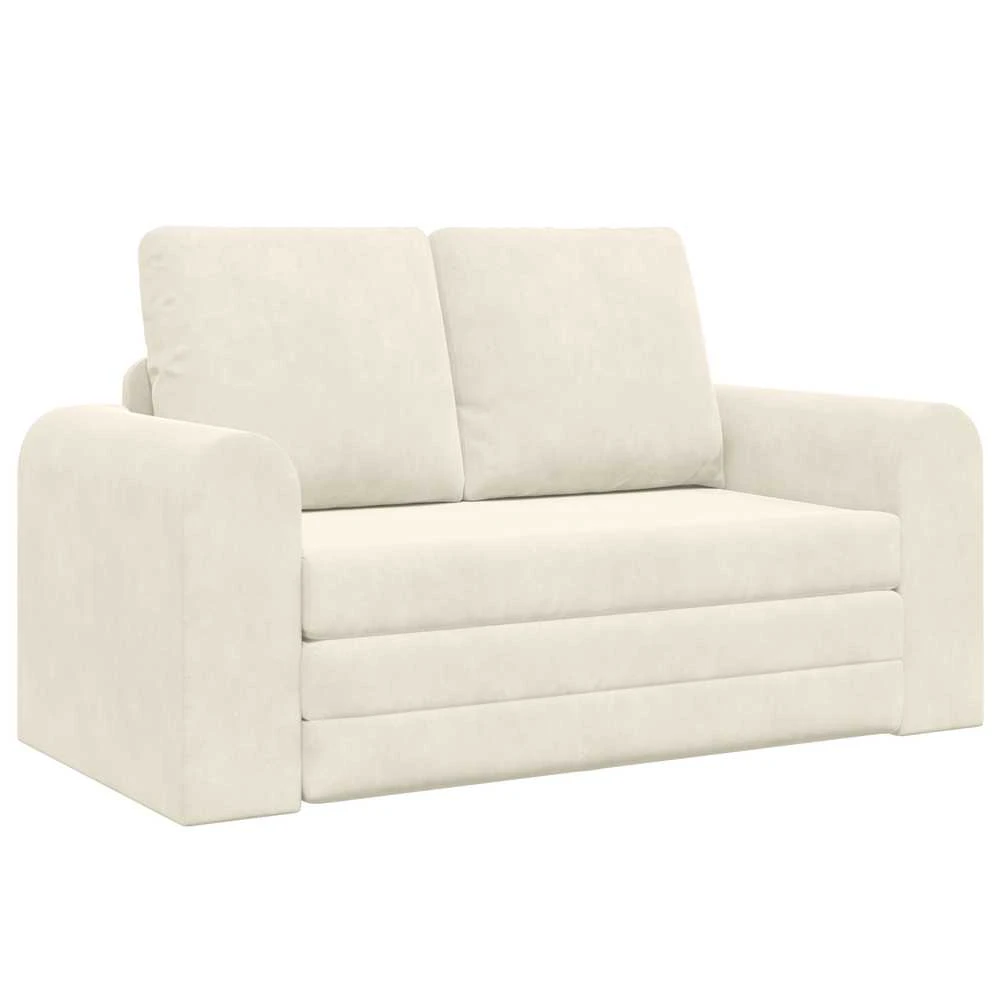 Sofa lova Kreminė 148 x 71 x 83 cm Aksomas