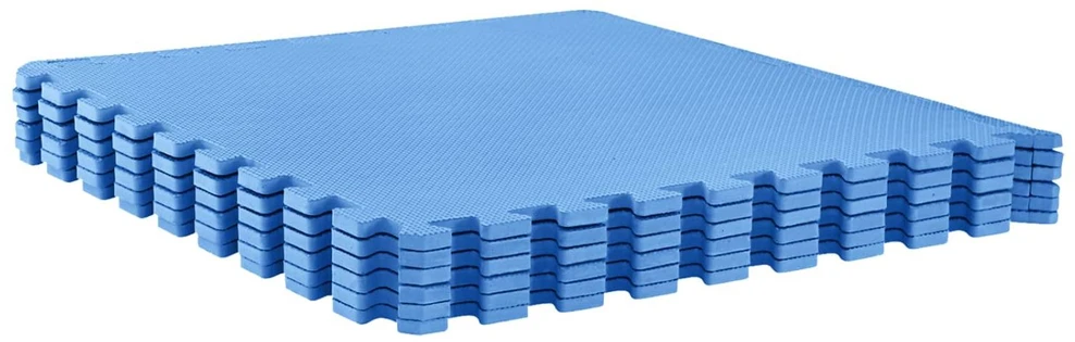 Grindų Kilimai 6 vnt. Mėlyna 2,16 m² EVA puta