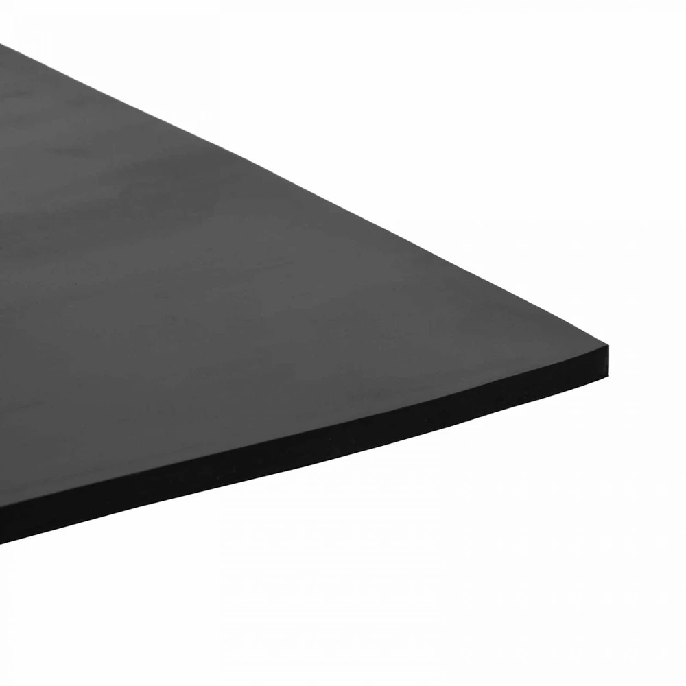 Grindų kilimėlis Juoda 1,2 x 2 m Guma