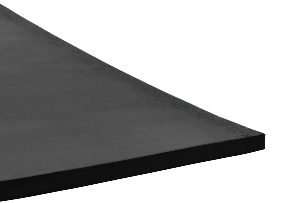 Grindų kilimėlis Juoda 1,2 x 2 m Guma