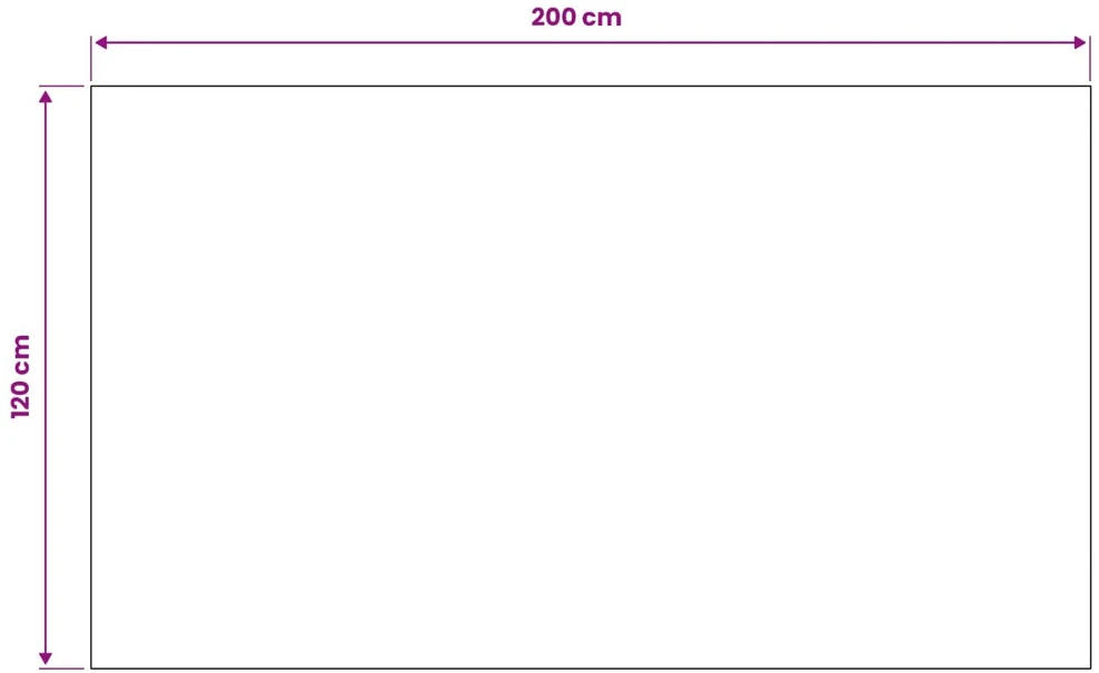 Grindų kilimėlis Juoda 1,2 x 2 m Guma