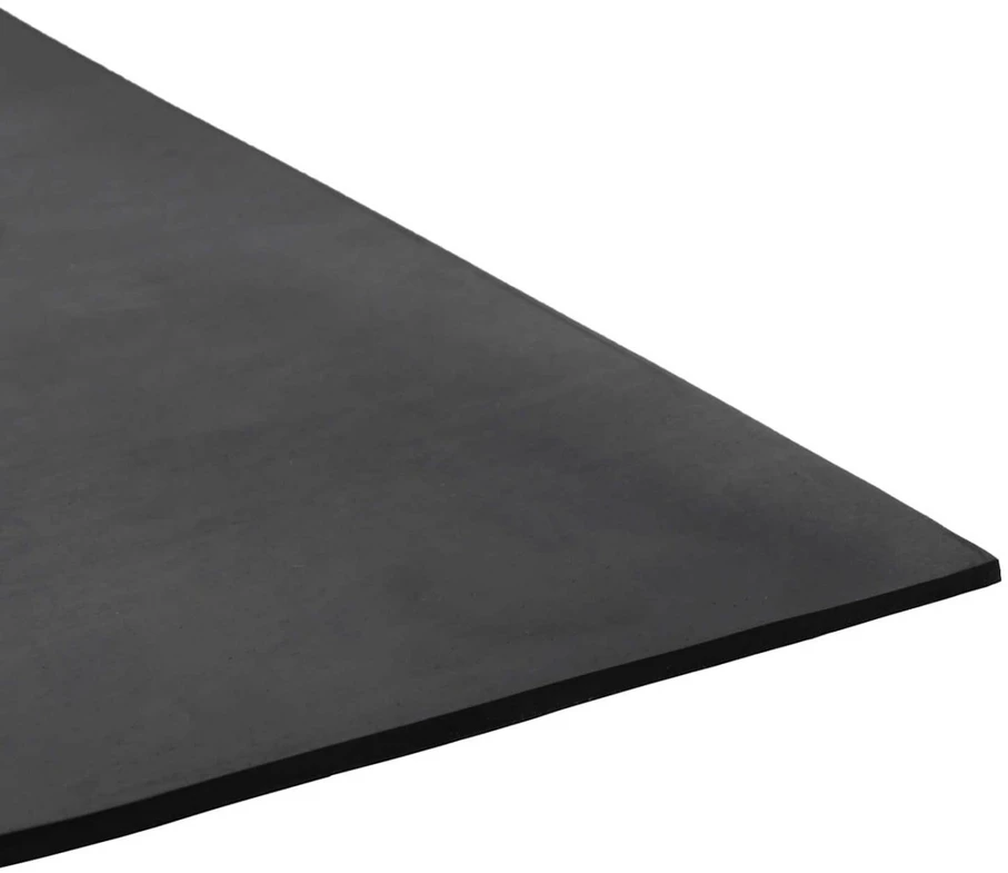 Grindų kilimėlis Juoda 1,2 x 2 m Guma
