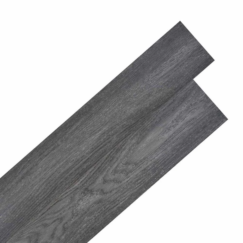 Grindų lentos Juoda ir Balta 2,51 m² 18 vnt. PVC