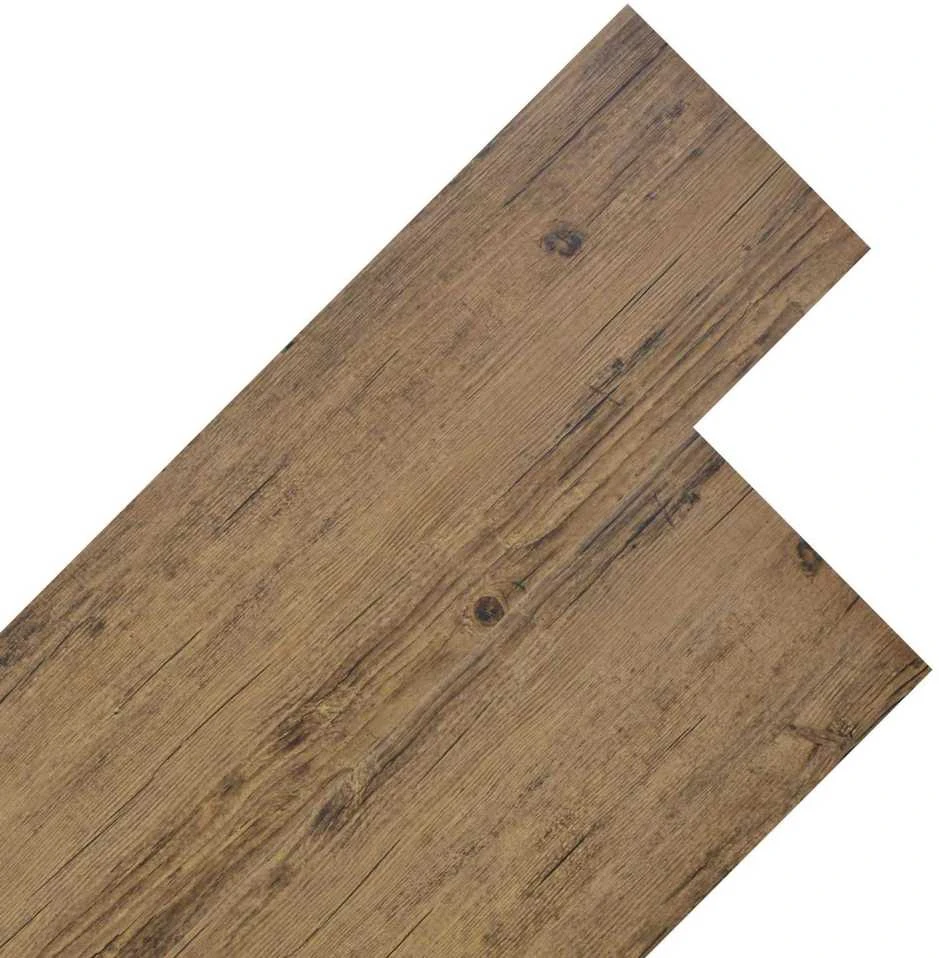 Grindų lentos Lazdynų rudas 5,26 m² 18 vnt. PVC