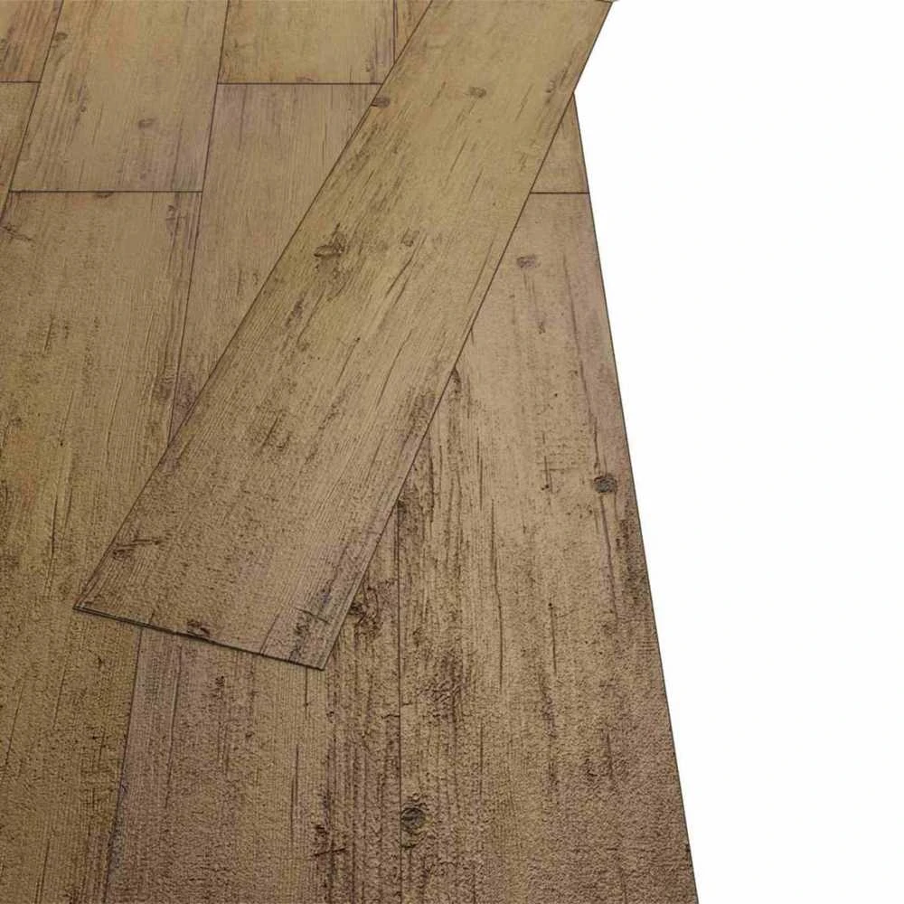 Grindų lentos Lazdynų rudas 5,26 m² 18 vnt. PVC
