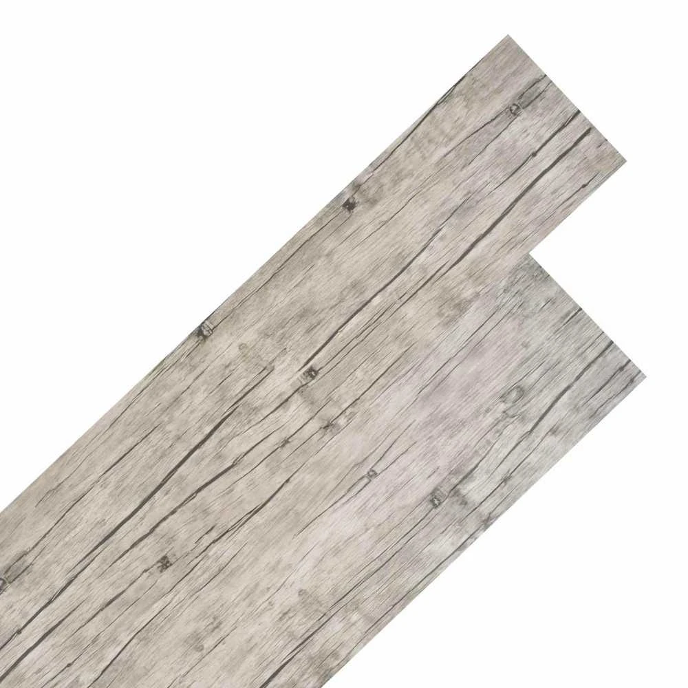 Grindų lentos Pilka 5,26 m² 18 vnt. PVC