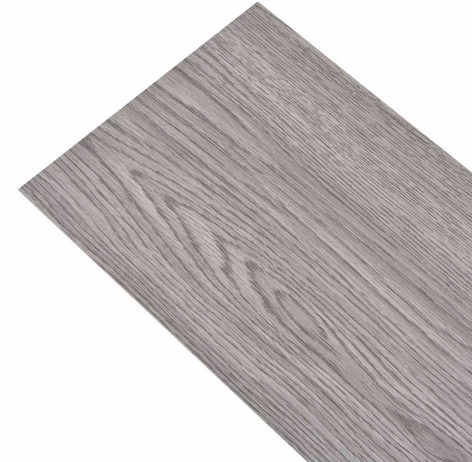 Grindų lentos Tamsiai pilka 2,51 m² 18 vnt. PVC