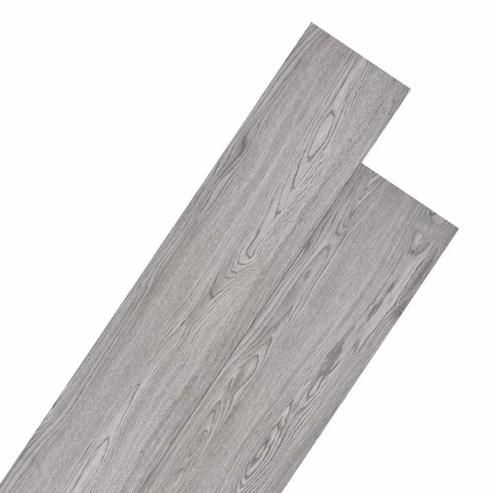 Grindų lentos Tamsiai pilka 5,26 m² 18 vnt. PVC