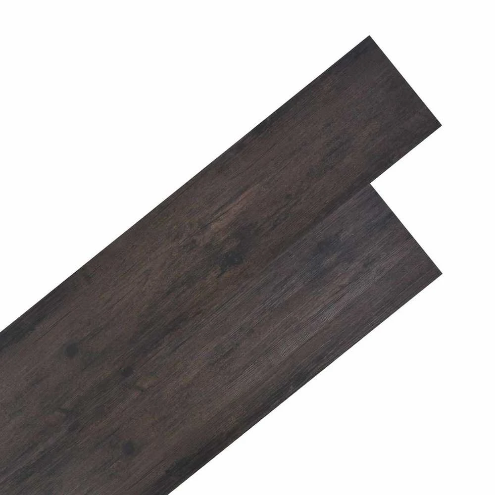 Grindų lentos Tamsiai pilka 5,26 m² 18 vnt. PVC