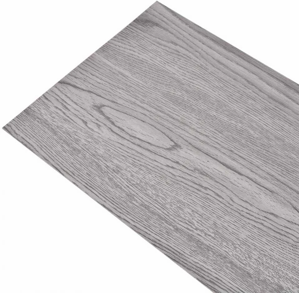 Grindų lentos Tamsiai pilka 5,26 m² 18 vnt. PVC