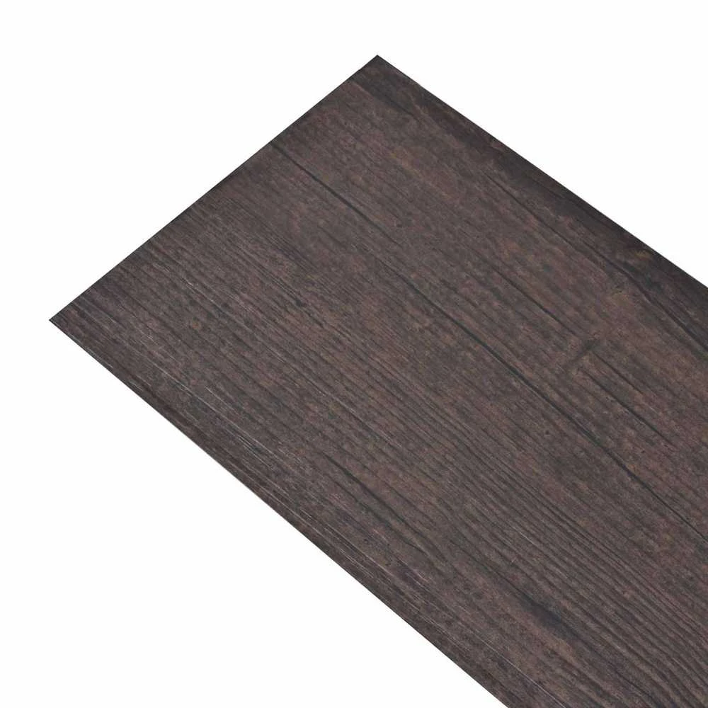Grindų lentos Tamsiai rudas 2,51 m² 18 vnt. PVC