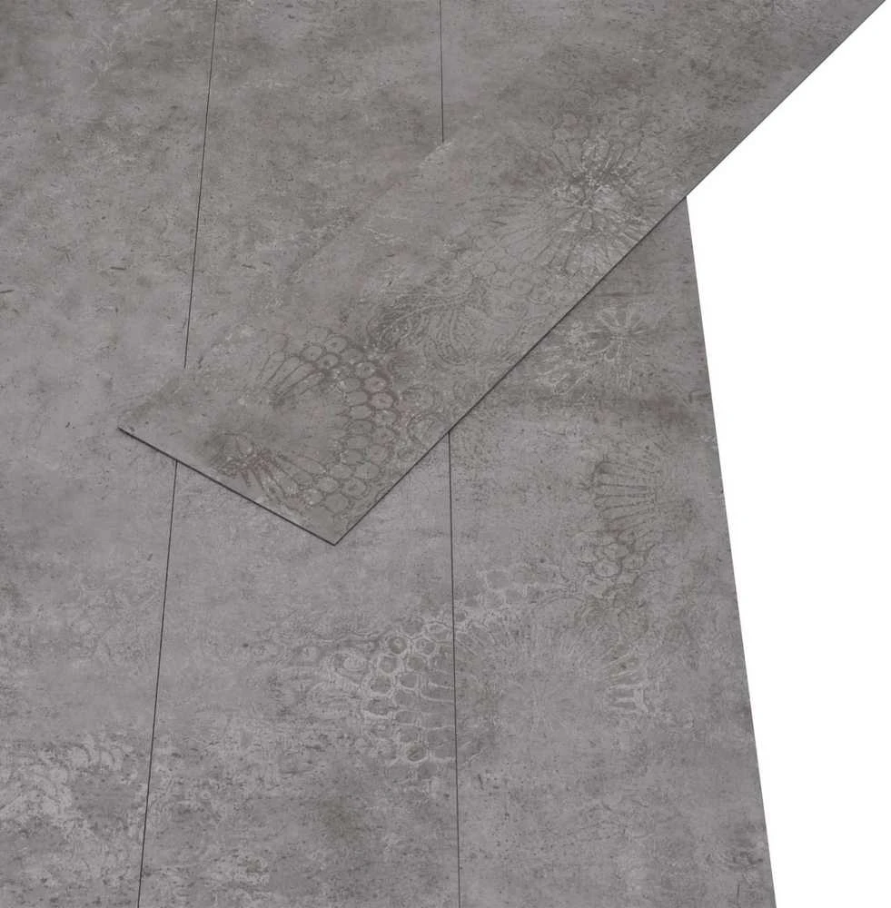 Grindų lentos Betono pilka 5,02 m² 36 vnt. PVC