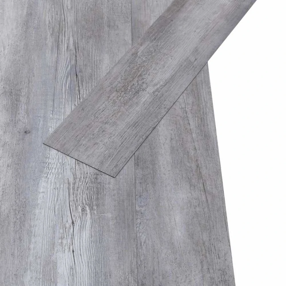 Grindų lentos Matinė medžio pilka 5,02 m² 36 vnt. PVC
