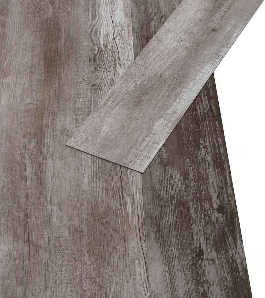 Grindų lentos Matinė medžio ruda 5,02 m² 36 vnt. PVC