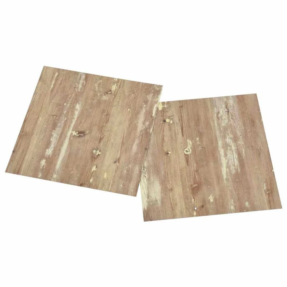 Grindų lentos Kremas ir Šviesiai Ruda 5,11 m² 55 vnt. PVC